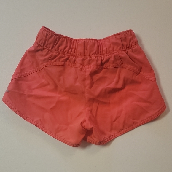 Old Navy Bright Coral Athletic Shorts - Picture 3 of 4